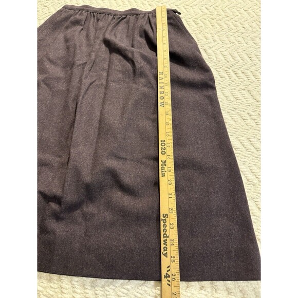 Vintage 100% Wool Pendleton Purple Skirt Suit - Picture 7 of 16